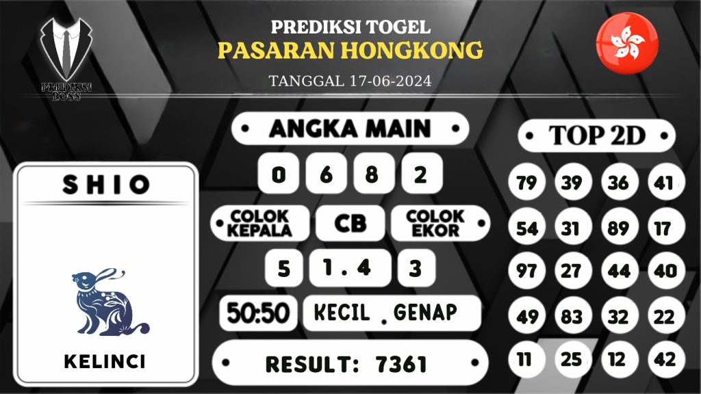 https://prediksibossaja.com/prediksi-boss-togel-hongkong-senin-17-juni-2024/