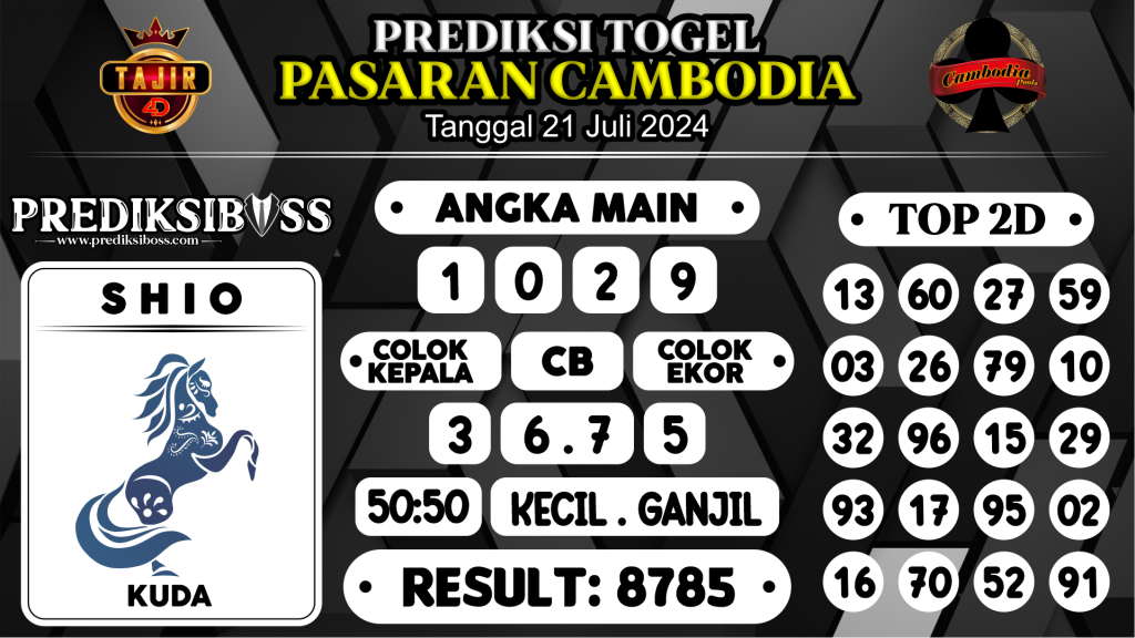 https://prediksibossaja.com/prediksi-boss-togel-cambodia-minggu-21-juli-2024/