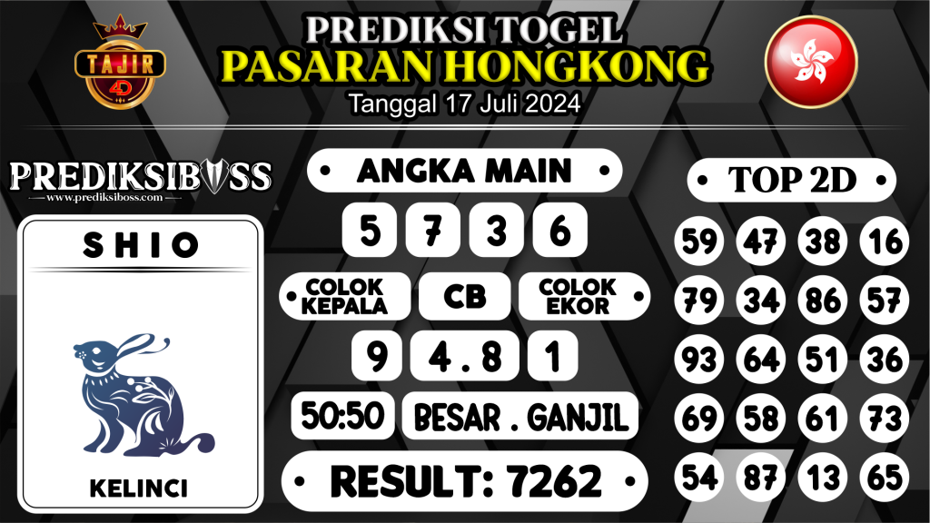 https://prediksibossaja.com/prediksi-boss-togel-hongkong-rabu-17-juli-2024/