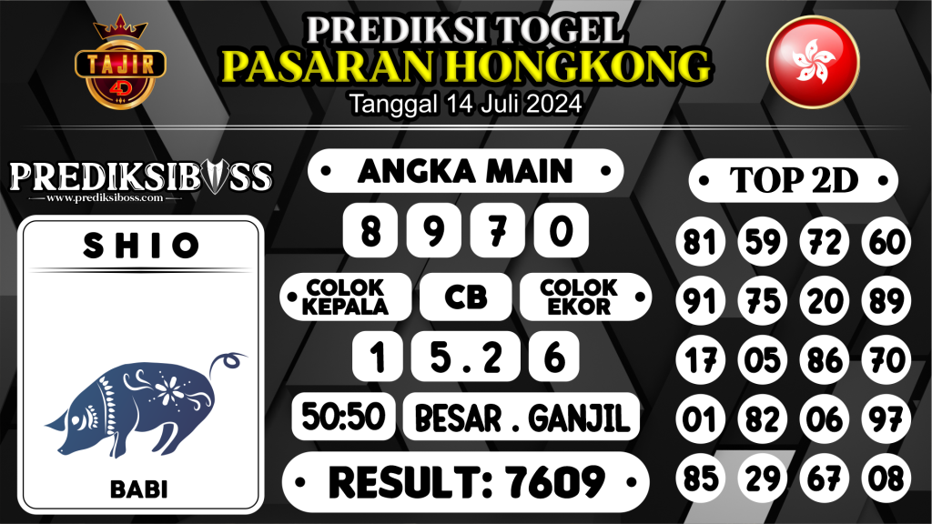 https://prediksibossaja.com/prediksi-boss-togel-hongkong-minggu-14-juli-2024/