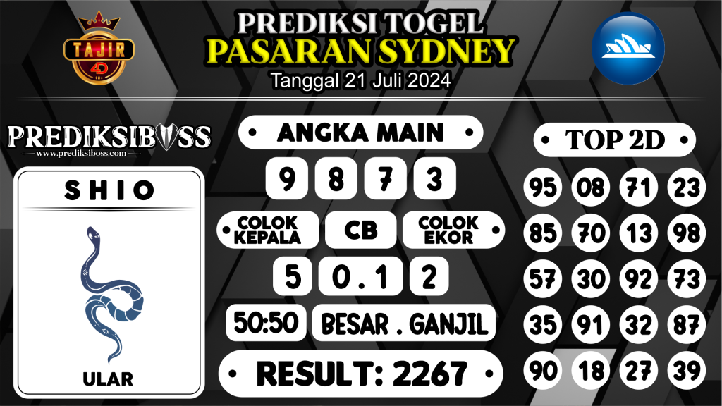 https://prediksibossaja.com/prediksi-boss-togel-sidney-minggu-21-juli-2024/