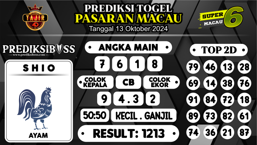https://prediksibossaja.com/prediksi-boss-togel-macau-minggu-13-oktober-2024/