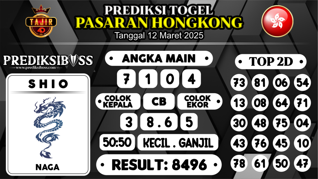 https://prediksibossaja.com/prediksi-boss-togel-hk-rabu-12-maret-2025/